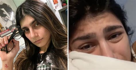 An emotional Mia Khalifa reveals why she no longer wears her